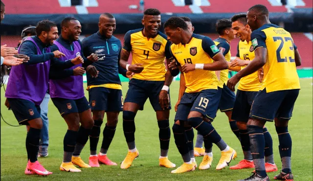 La selección ecuatoriana se ubica en la tercera posición de las Eliminatorias Qatar 2022 y enfrentará como local a Venezuela y de visita a Chile. Foto: difusión.