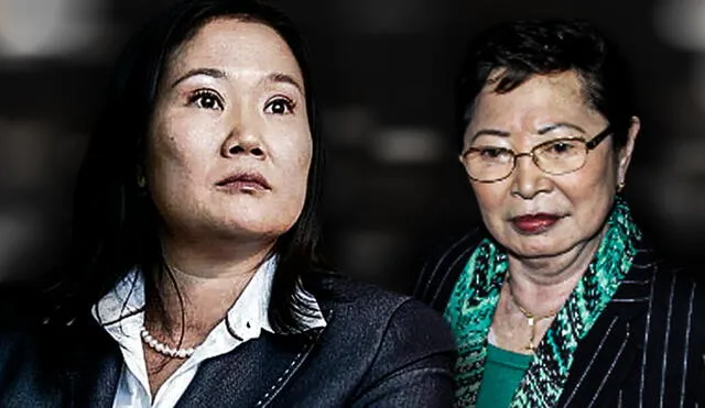 Keiko Fujimori, lideresa de Fuerza Popular, confirmó que el estado de salud de su madre Susana Higuchi es grave. Foto: Composición Jazmin Ceras / La República