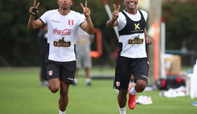 Selección peruana entreno en la Videna en horas de la tarde (3.00 p.m.) y mañana lo hará en el Nacional. Foto: FPF