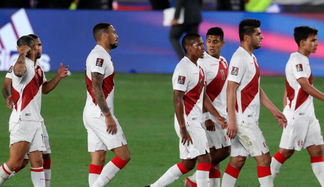La selección peruana está en la novena casilla con once puntos. Foto: AFP
