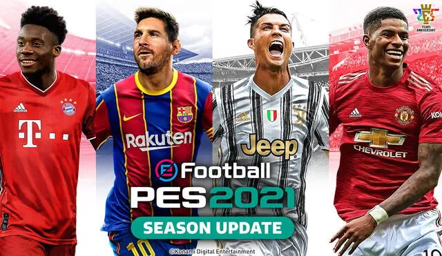 Pronto PES 2021 dejará de recibir actualizaciones. Foto: Konami