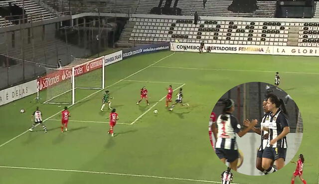 Alianza Lima vs. Tomayapo: Tristán marcó el 3-0 en Copa Libertadores Femenina. Foto: Conmebol Libertadores
