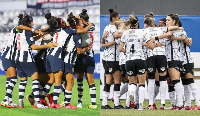Alianza Lima vs. Corinthians se medirán en los cuartos de final de la Copa Libertadores Femenina 2021. Foto: Twitter