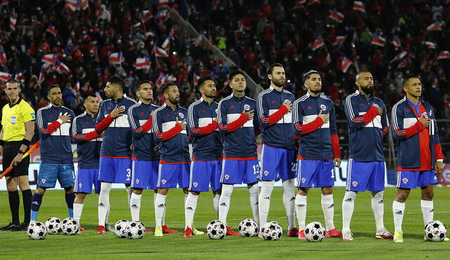 Chile es sexto en las Eliminatorias sudamericanas a Qatar 2022. Foto: AFP
