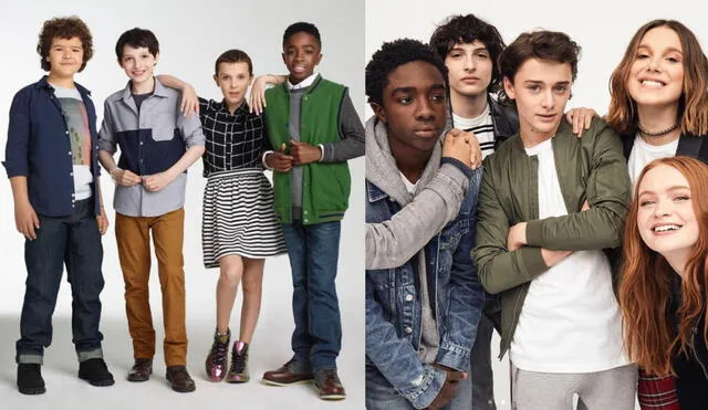 Los protagonistas de la serie de Netflix han ido creciendo a lo largo de cada temporada. Foto: composición/Instagram/strangerthingstv
