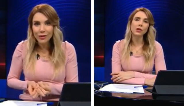Juliana Oxenford estuvo involucrada en un accidente de tránsito en el distrito de San Isidro. Foto: captura de ATV