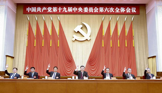 Congreso. Xi Jinping sigue al timón de la revolución china. Foto: EFE