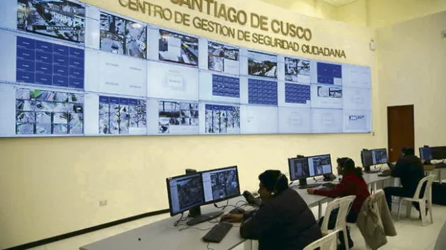 Centro de monitoreo en Cusco. Foto: difusión