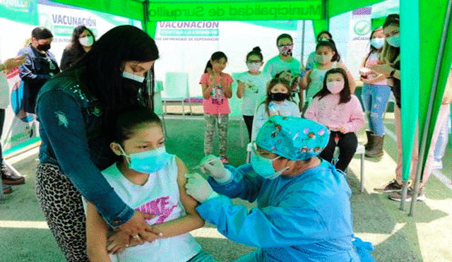 Menores aseguradas y no aseguradas serán inmunizadas. Foto: Andina