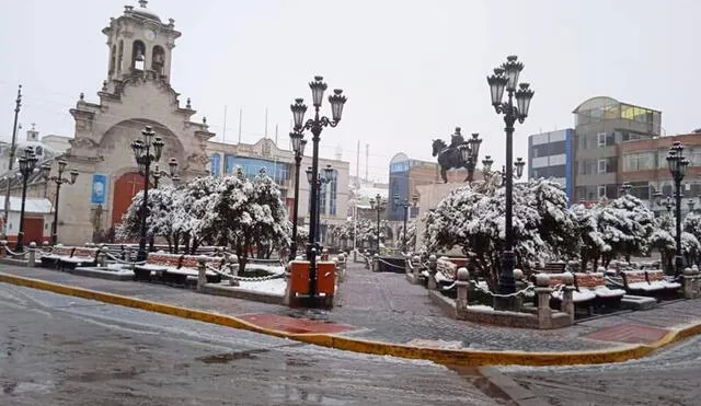 El pronóstico es cielo nublado con lluvia ligera en Macusani. Foto: difusión