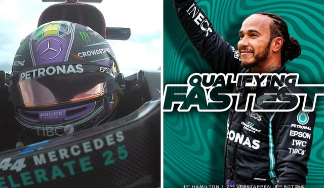 Lewis Hamilton logró el tiempo más rápido del viernes en la Formula 1. Foto: F1.