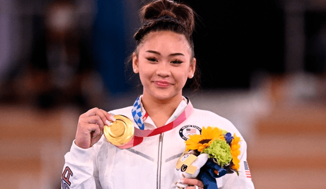 Sunisa Lee ganó la medalla de Oro en los JJ.OO. Tokio 2020. Foto: Difusión
