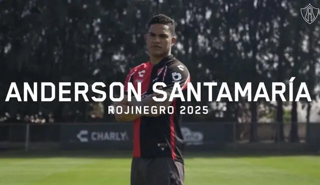 Anderson Santamaría llegó al Atlas en el 2019. Foto: captura Twitter Atlas FC