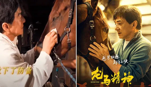 Jackie Chan volverá al cine con una historia para todo la familia llamada Ride on. Foto:  Alibaba Pictures