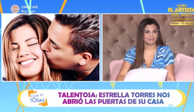 Estrella Torres afirma que continúa su amistad con Tommy Portugal. Foto: captura de América TV