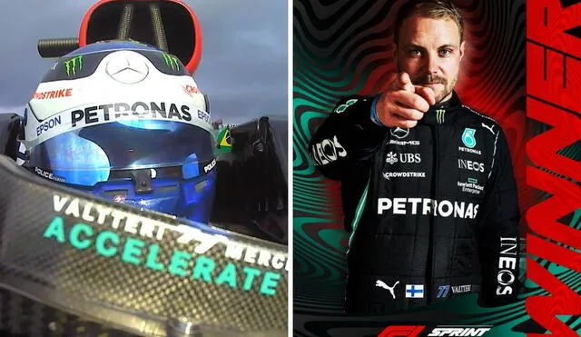 Valtteri Bottas saldrá en el primer lugar de la carrera del Gran Premio de Brasil. Foto: F1.