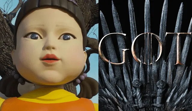 Squid game supera en popularidad a Game of thrones en YouTube. Foto: composición La República/Netflix/HBO