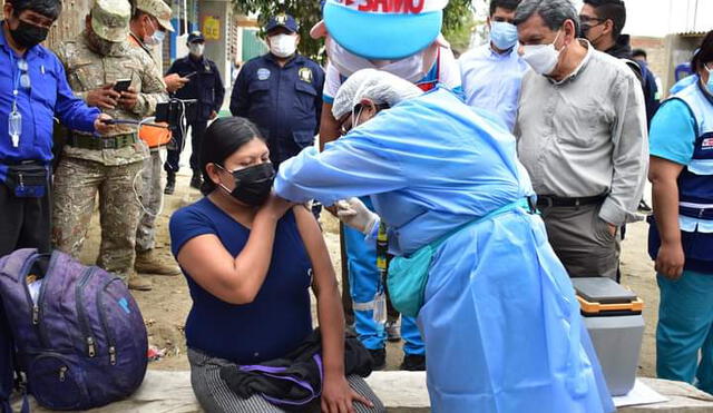Brigadas de salud llegan a La Unión para implementar el plan PIRCA, con el objetivo de reducir los contagios. Foto: Diresa Piura