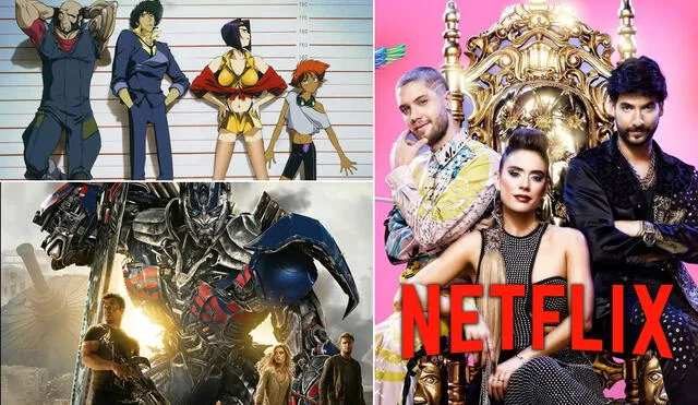 Conoce cuántas series y películas llegarán al gigante de streaming. Foto: composición / Netflix