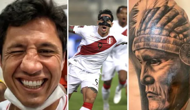 Gianluca Lapadula sufrió varios goles y mostro su cariño por el Perú con un tatuaje. Foto: Instagram/EFE