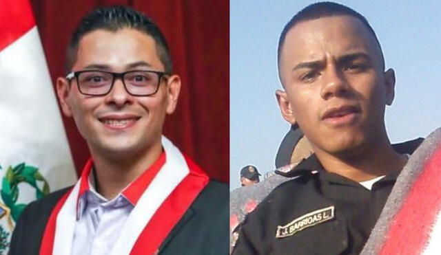 Fuentes policiales de La República identificaron a José Barrios Loli, de 26 años, como el agresor del congresista Abel Reyes. Foto: composición La República.