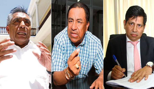 Cornejo Chinguel, Serrato Puse y Concha Calla afrontarán juicio oral. Foto: La República