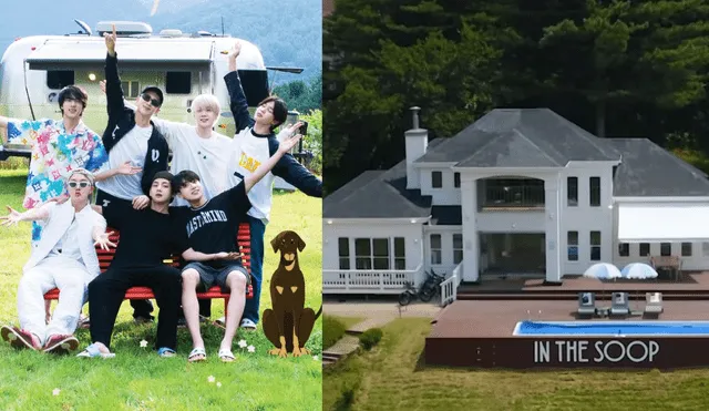 ARMY gana sorteo para visitar la mansión de Bangtan en BTS in the SOOP 2. Foto: composición/jTBC