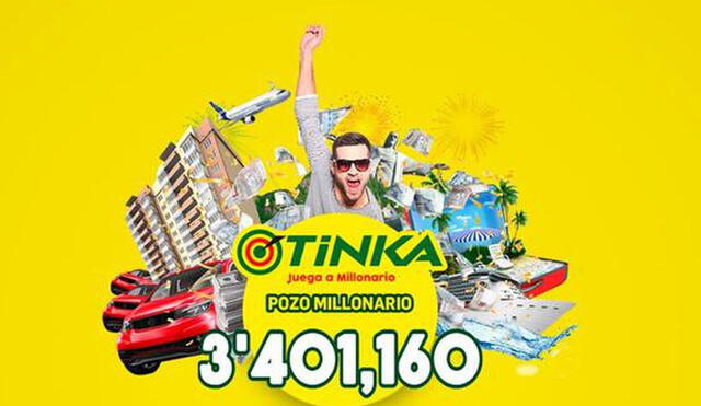 ¡Reventó el pozo de la Tinka! Afortunado ganador se llevó más de 3,4 millones de soles