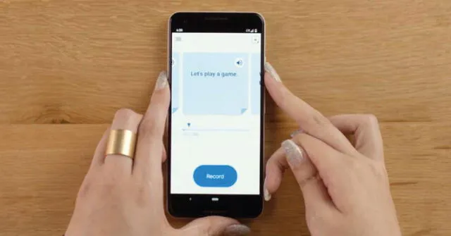 La app será capaz de asistir a las personas con dificultades a la hora de hablar y comunicarse. Foto: Android Phoria