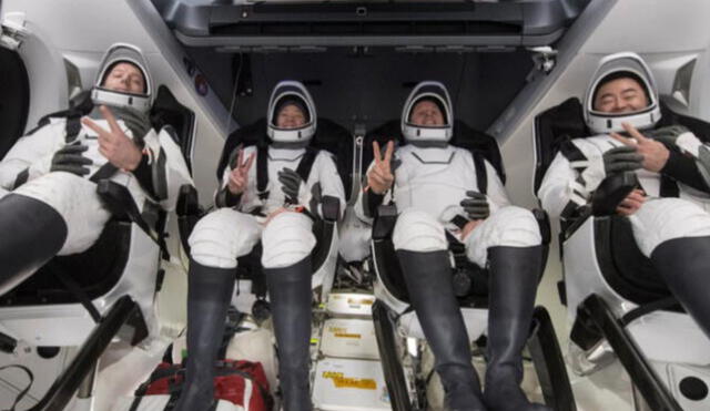 SpaceX retorna cuatro astronautas a la Tierra, luego de exitosa misión espacial. Foto: EFE