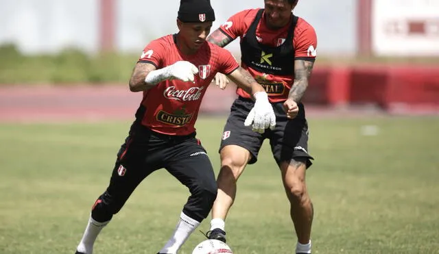 Selección peruana: Yoshimar Yotún y Gianluca Lapadula serían titulares ante Venezuela. Foto: FPF