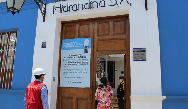 Contraloría realizó una auditoría a la facturación que hizo Hidrandina. Foto: CGR