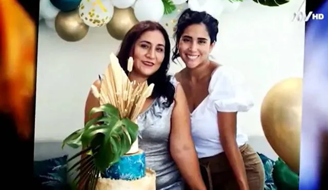 Mamá de Melissa Paredes no se puede acercar al menor de edad. Foto: captura ATV