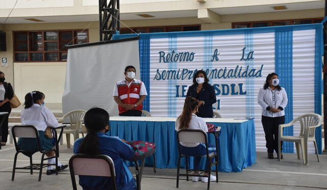 Lanzan programa piloto de retorno a la semipresencialidad. Foto: difusión.