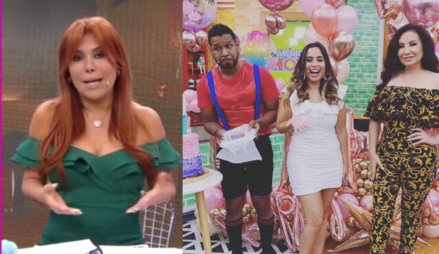 La conductora se mostró elogiada de que otros programas muestren el contenido que realiza. Foto: Captura / ATV