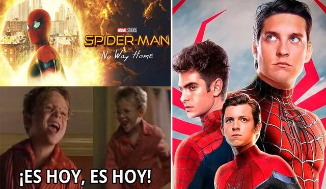 Memes de Spider-Man: no way home inundan las redes sociales. Foto: composición LR/Sony