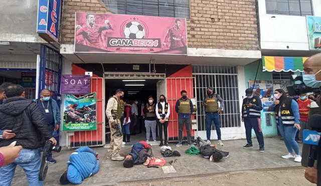 Un peruano y dos extranjeros fueron capturados por la PNP. Foto: Jessica Merino/URPI-LR