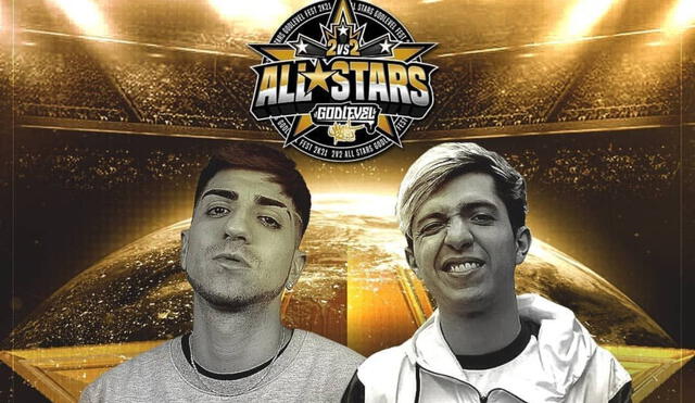 Acertijo y Skiper harán dupla para God Level All Stars 2 vs. 2. Foto: God Level