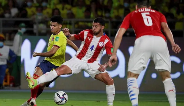 Colombia y Paraguay igualan 0-0. Foto: EFE.