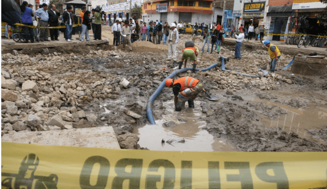 Los trabajos de saneamiento están paralizados desde el 2013. Foto: La República