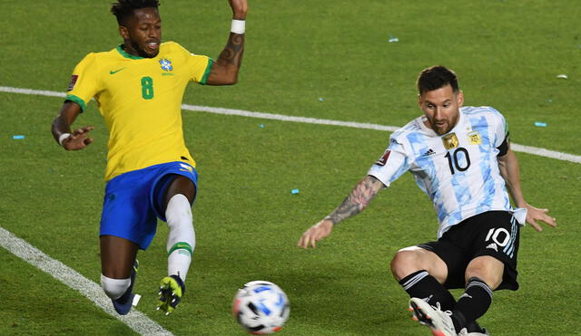 Argentina vs. Brasil: partido trabado y sin muchas ocasiones de gol en el clásico sudamericano. Foto: @Argentina