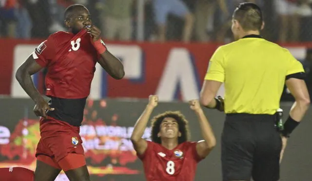 Panamá derrotó 2-1 a El Salvador por las Eliminatorias Qatar 2022. Foto: Deportes RPC