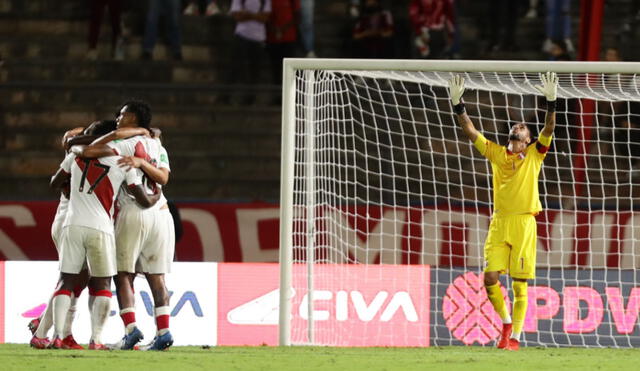 Gracias a Pedro Gallese, la selección peruana no empató en su duelo contra la Vinotinto. Foto: EFE/ Rayner Peña