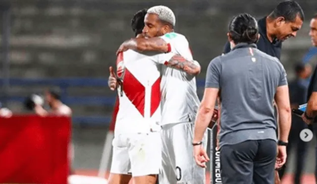 Jefferson Farfán ingresó por Lapadula en la segunda mitad en triunfo de Perú sobre Venezuela en Caracas. Foto: captura de Instagram