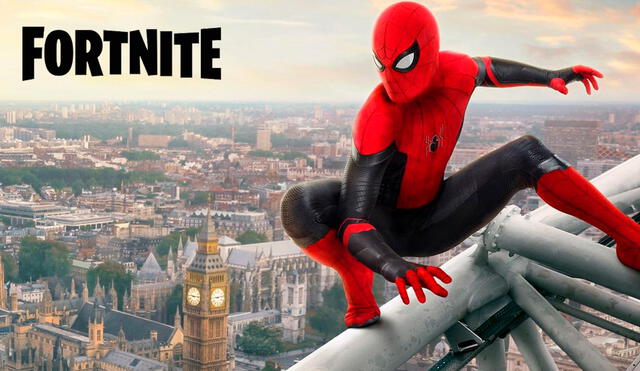 La skin de Spider-Man podría ser la gran sorpresa de Fortnite para el mes de diciembre. Foto: Marvel - composición La República