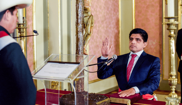 Carrasco ocupó previamente el cargo de Ministro del Interior. Foto: Presidencia
