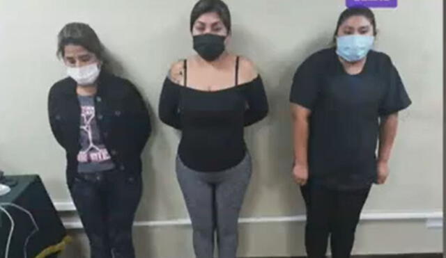 Berenice Estrada forma parte de la agrupación criminal Las Ladies de Huaycán. Foto: captura de Latina