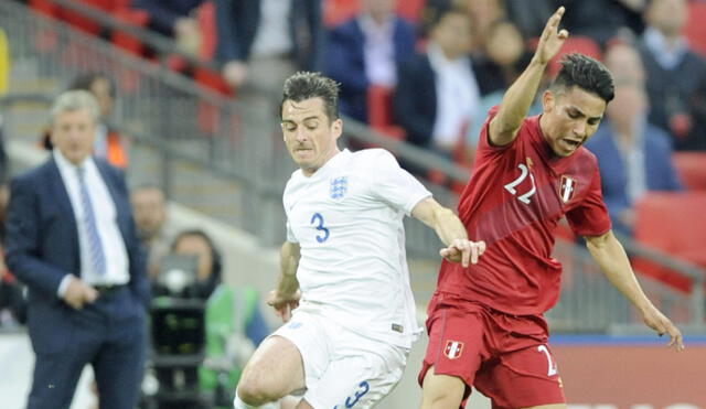 Jean Deza fue titular ante Inglaterra en el 2014. Foto: EFE