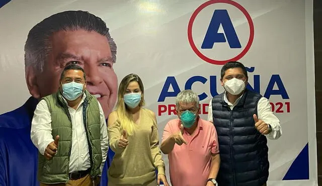 Ruiz y Namay se enfrentarán en las internas de Alianza Para el Progreso. Foto. APP
