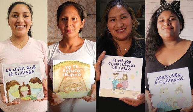 El propósito de estas madres, a través de sus relatos, es propiciar vínculos afectivos con los hijos para mejorar su desarrollo. Foto: Fundación Baltazar y Nicolás